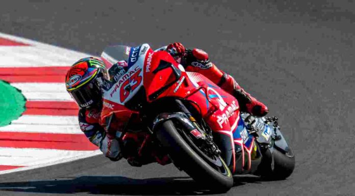 Bagnaia il più veloce nel venerdì di libere a Jerez