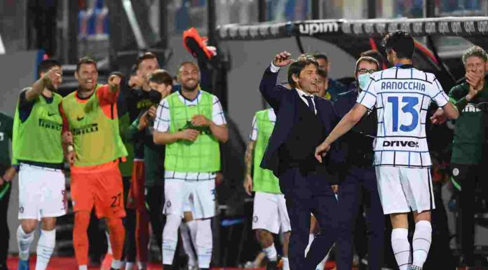 Il Sassuolo ferma l’Atalanta sull’1-1, Inter campione d’italia