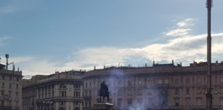 Scudetto Inter, assembramenti in piazza Duomo per la festa