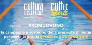 “Sport in costituzione”, Cultura Italiae lancia raccolta firme