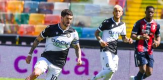 Orsolini risponde a De Paul, Udinese-Bologna finisce 1-1