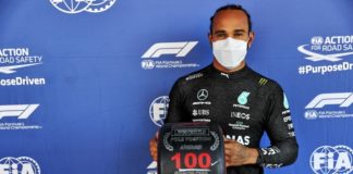 Gp Spagna: Isola “Complimenti Hamilton per pole numero 100”