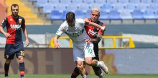 Il Sassuolo prosegue il sogno Europa, 2-1 in casa Genoa