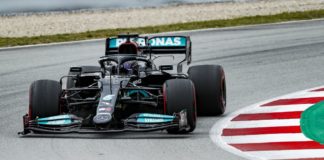 Lewis Hamilton vince in Spagna, quarta la Ferrari di Leclerc