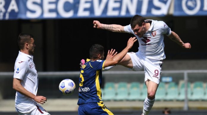 Verona e Torino finisce 1-1, granata più vicini alla salvezza