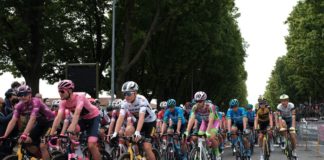 Merlier vince in volata 2^ tappa a Novara, Ganna resta rosa