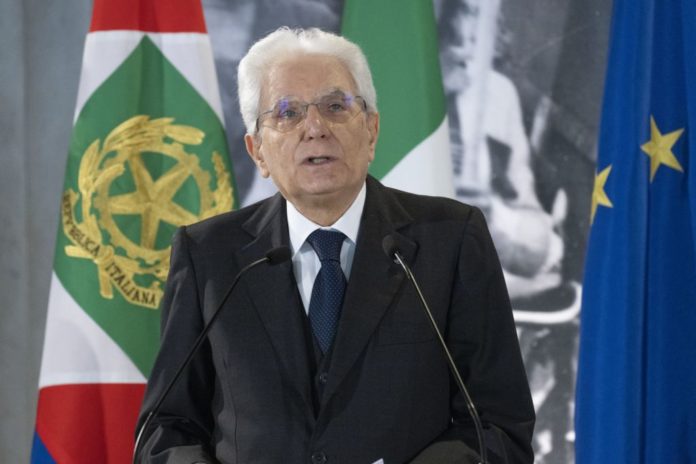 SERGIO MATTARELLA PRESIDENTE DELLA REPUBBLICA