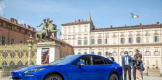 Toyota presenta la Mirai alla Regione Piemonte