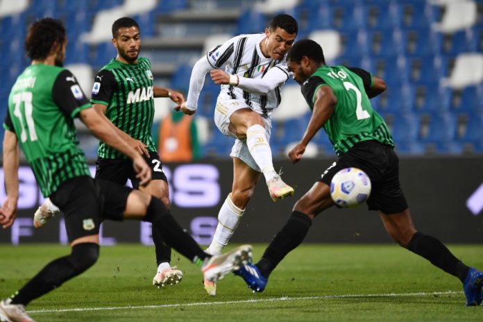 Sassuolo-Juventus serie A