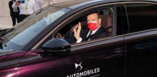 Il Principe Alberto di Monaco al volante della DS 9 E-Tense 4×4 360