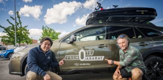 Subaru Outback accompagnerà Nico Valsesia in “From 0 to Ararat”