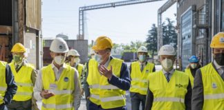 Primo test al mondo con il mix gas-idrogeno per l’acciaio