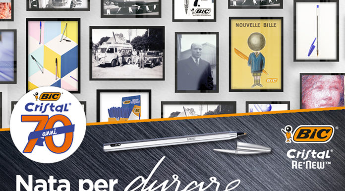 La penna BIC Cristal compie 70 anni e punta sulla sostenibilità