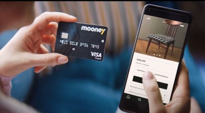 La carta prepagata Mooney ancora più digitale