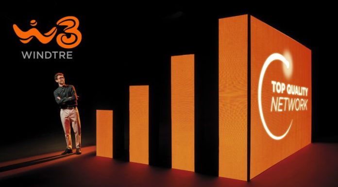Windtre, nuova campagna tv dedicata alla Top Quality Network