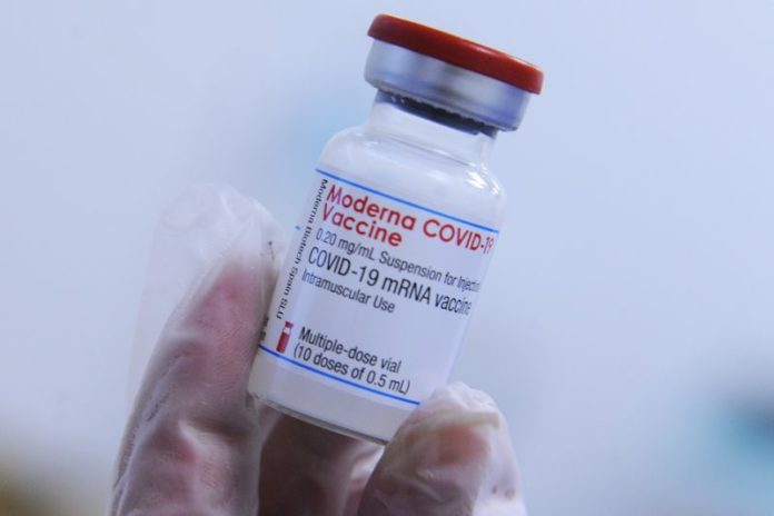 BARI HUB FIERA CONSEGNA DEI VACCINI ANTI COVID MODERNA AI MEDICI DI BASE