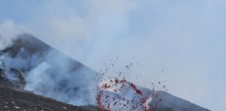 Etna, individuato “cuore pulsante” da studio delle fontane di lava