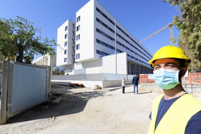 POLICLINICO DI BARI, SOPRALLUOGO SUL CANTIERE ASCLEPIOS 3 DEL PROGETTISTA DE PINEDA