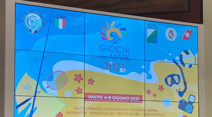 Giochi del mare: si riparte da Vasto dal 4 all’8 giugno