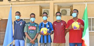 Milan, Lazio, Inter, Napoli e Roma per progetto giovani Mogadiscio