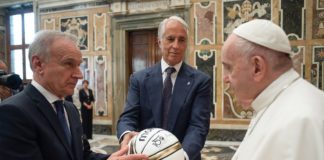 Fip ricevuta in udienza da Papa Francesco