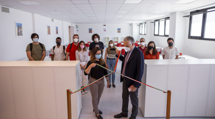 Unipa, nuova sala studio h24 in campus universitario di viale delle Scienze