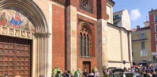 Ultimo saluto a Carla Fracci a Milano