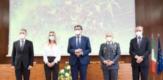 Presentato francobollo celebrativo 100 anni Atletica Fiamme Gialle