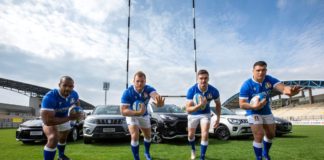 Federazione Italiana Rugby guida Suzuki Hybrid