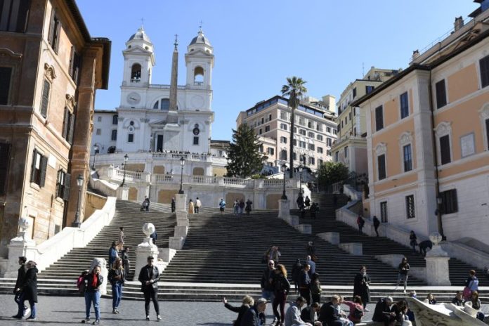 UNA DOMENICA AL TEMPO DEL CORONAVIRUS A ROMA