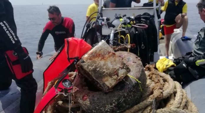 Pulifondali, pescati e riciclati 20 quintali di rifiuti