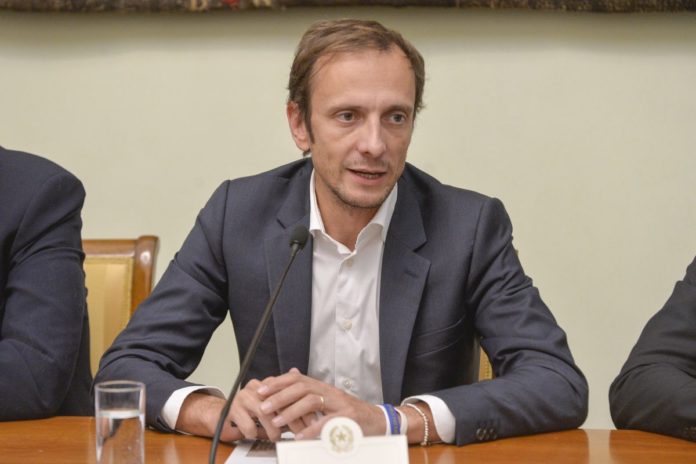 MASSIMILIANO FEDRIGA POLITICO PRESIDENTE REGIONE FRIULI VENEZIA GIULIA