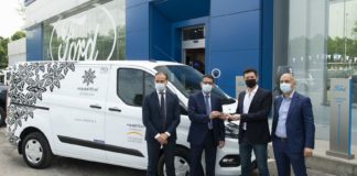 Consegnato il primo Ford Transit Custom Plug-in hybrid refrigerato