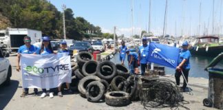 Marevivo, a Cagliari raccolti 2.000 kg di pneumatici in mare