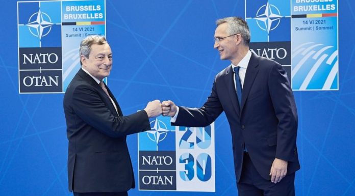 Nato, Draghi “Vertice per riaffermare alleanza con Usa”