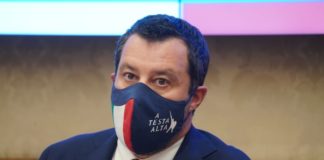 Covid, Salvini “Chiesto a Draghi stop obbligo mascherine all’aperto”