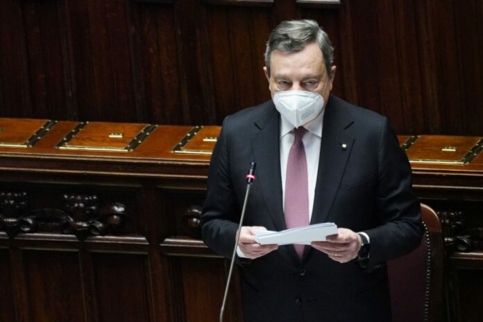 MARIO DRAGHI PRESIDENTE DEL CONSIGLIO DEI MINISTRI