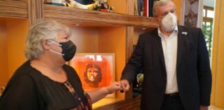 Puglia, Emiliano incontra Aleida Guevara