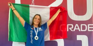 Mondiale apnea indoor, Barbon d’argento nella speed 100 m