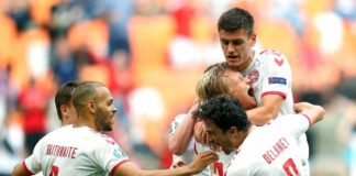La Danimarca batte 4-0 il Galles e vola nei quarti dell’Europeo