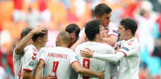 La Danimarca batte 4-0 il Galles e vola ai quarti di Euro2020