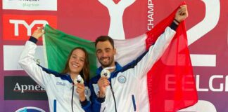 Mondiale apnea indoor, Barbon e Sciacca d’argento nell’endurance