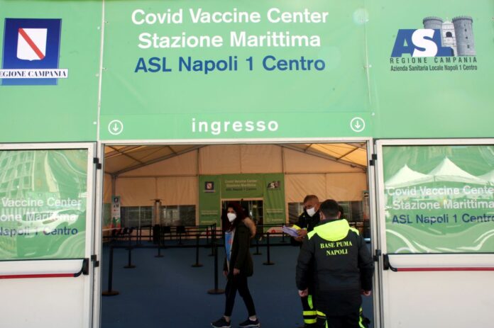 NUOVO HUB VACCINALE ALLA STAZIONE MARITTIMA DI NAPOLI