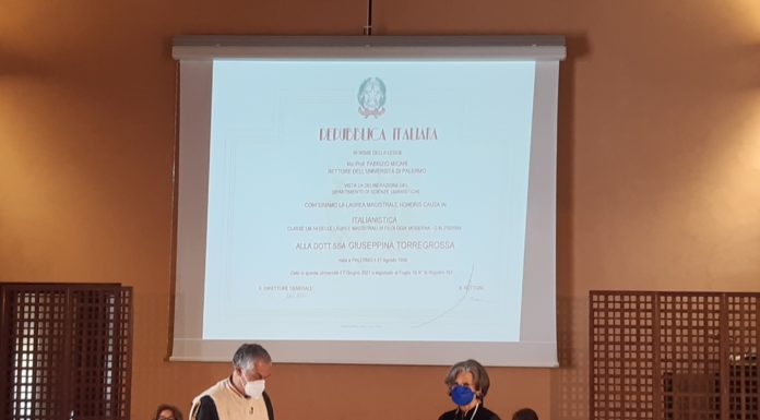Unipa, laurea honoris causa in Italianistica a Giuseppina Torregrossa