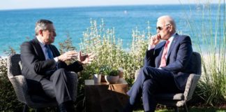 G7, Draghi incontra Biden “Siamo d’accordo su molti temi”