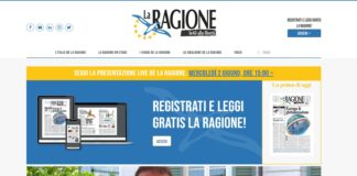 Nasce il nuovo quotidiano d’opinione “La Ragione”