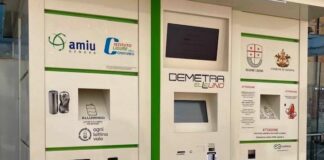 A Genova arriva il secondo ecocompattatore per plastica e lattine