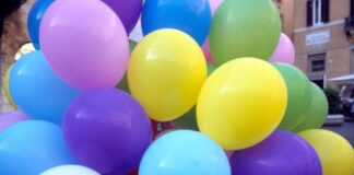 Al via petizione contro il rilascio di palloncini in aria