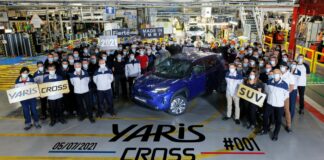 Toyota avvia la produzione di Yaris Cross