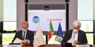 Leonardo e Snam insieme per innovazione e sicurezza industria energetica